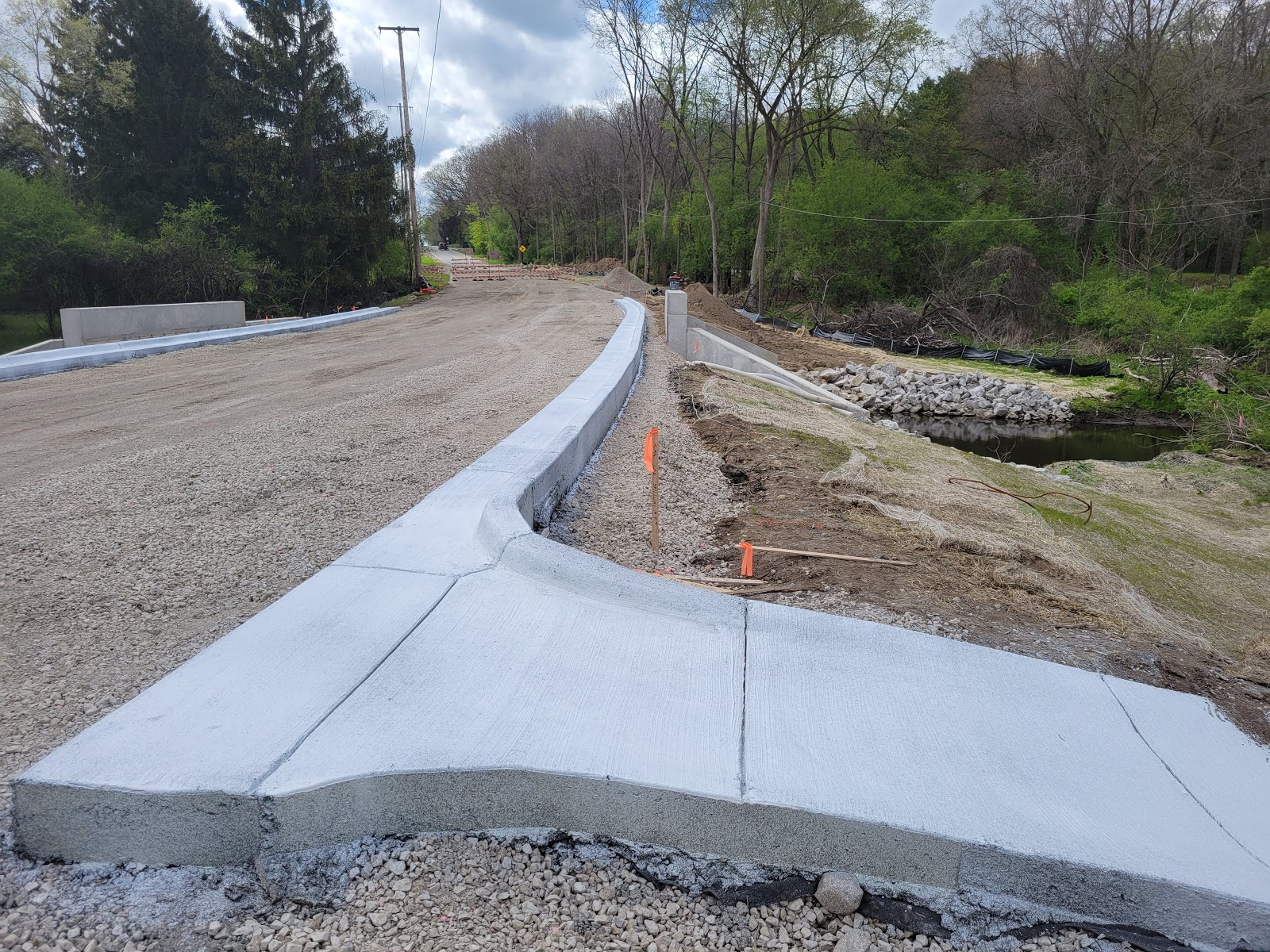 Miller Rd: Curb? Check! - Washtenaw County Road Commission